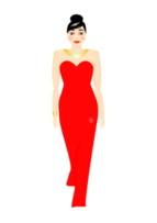 Human - Red Dress 