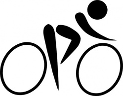 Road Cycling Sports Pictogram Olympic