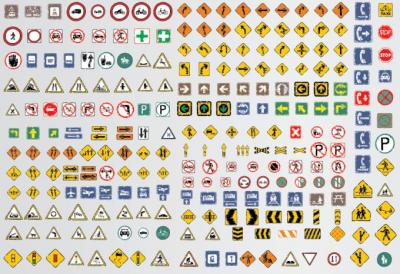 Signs & Symbols - Road Signs Vector 