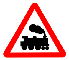 Roadsign train
