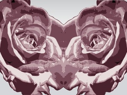 Roses Vector Trace Preview