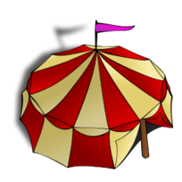 RPG map symbols: Circus Tent Preview