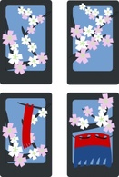 Sakura Card March Game Japanese Hanafuda Preview