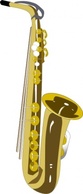 Saxophone clip art Preview