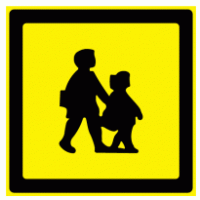 School Bus Warning Sign (UK)