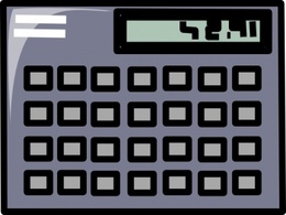 Scientific Calculator Symbol Icon clip art Preview