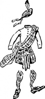 Fashion - Scotsman S Clothes clip art 