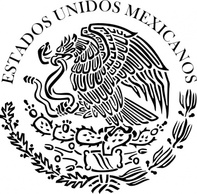 Seal Of The Government Of Mexico Linear clip art Preview