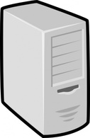 Server Linux Box clip art Preview