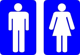 Sign Icon Symbol Boy Man Woman Girl Cartoon Signs Free Toilet Men Toilets Girls Mens ...