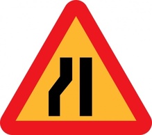 Sign Signs Transportation Road Street Warning Roadsigns Roadlayout Closer