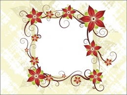 Nature - Silk Flower Design Card 