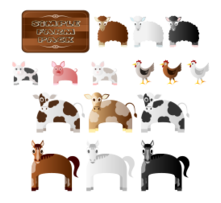 Simple Farm Animals