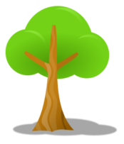 Cartoon - Simple tree 