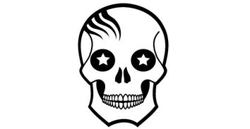 Skull free vector Preview