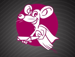 Smiling Rat Logo Preview