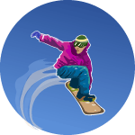 Snowboarder Vector Illustration Preview