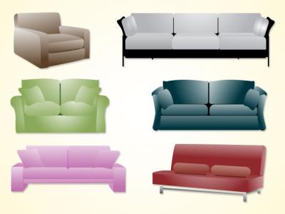 Sofa Vectors Set