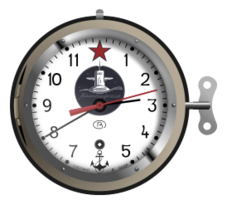 Soviet Nuclear Submarine Clock Preview