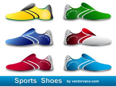 Sports Shoes Vector