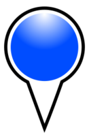 Maps - Squat Marker Blue 