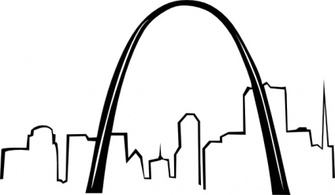 St Louis Gateway Arch clip art Preview