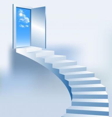 Stairs Vector Preview