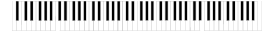 Standard 88-key Piano Keyboard Preview