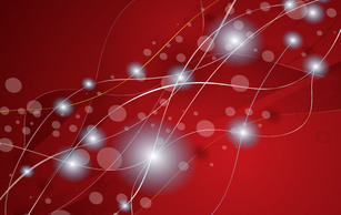 Stars abstract red vector