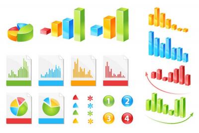 Statistics Vector Icons Preview