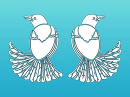 Stylized Doves Preview