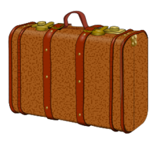 Suitcase With Stains
