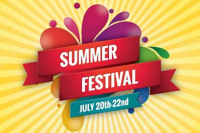 Summer Festival Vector Poster