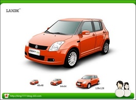 Swift car vector Preview