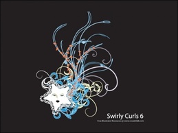 Swirly Curls 6 - Neon Star Preview