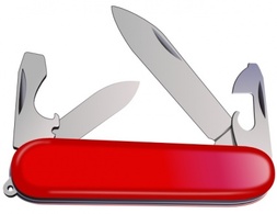 Swiss Army Knife clip art Preview