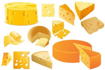Swiss Cheese Vector Collection Preview