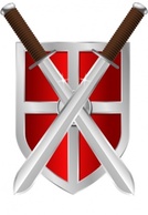 Swords And Shield clip art Preview