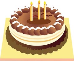 Tart birthday cake 4