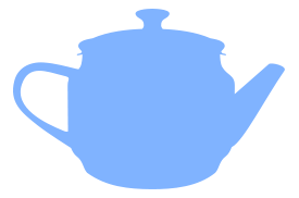 Silhouette - Teapot (silhouette) by Rones 