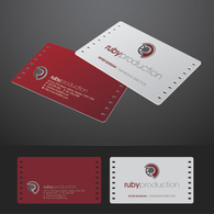 The film production business cards