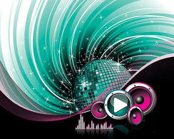 The Trend of Music Illustration Vector Material Preview