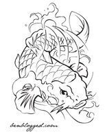 This Coi fish is hand traced so I hope you all love it! Let me ... Preview