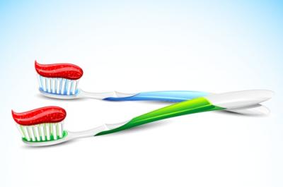 Toothbrush Vector Preview