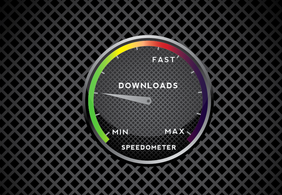 Transport Speedometer free vector Preview