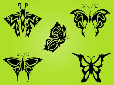 Tribal Butterfly Preview