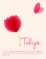 Tulips Vector Preview