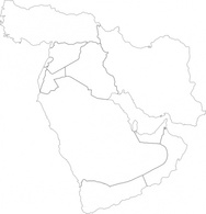 Turkey Geography Map Israel Jordan United Arab Palestine Emirates Yemen Iraq Arabia Iran Oman Lebanon ... Preview