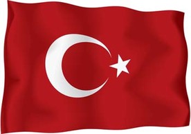 Turkish Flag Vector