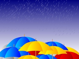 Umbrellas In The Rain Preview
